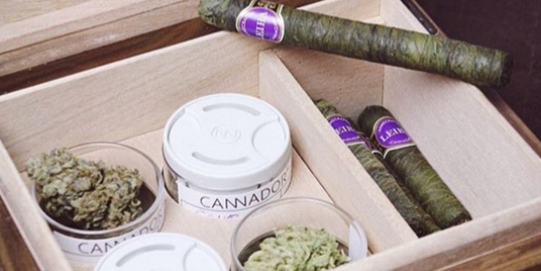cannador wooden box cannabis