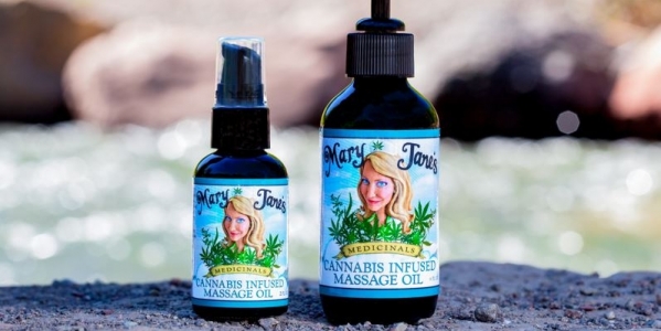 mary janes medicinals body massage oil